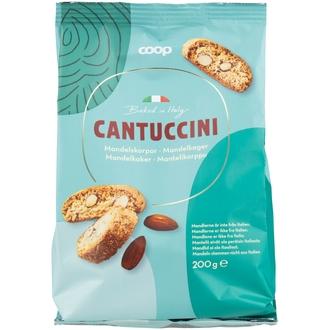 Coop Cantuccini mantelikorppu 200 g kalorit ja ravintosisältö - 472 kcal