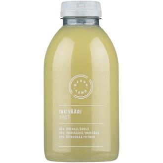 Mehustamo inkivääri shot 500 ml kalorit ja ravintosisältö