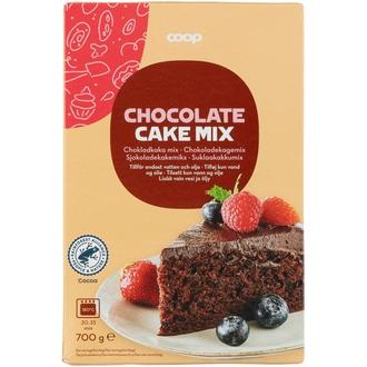 Coop suklaakakkumix 700 g kalorit ja ravintosisältö - 372 kcal