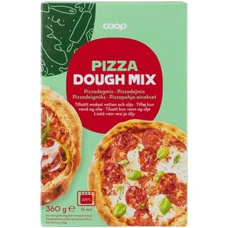 Coop pizzapohja-ainekset 360 g kalorit ja ravintosisältö - 341 kcal
