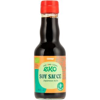 Coop gluteeniton soijakastike luomu 150 ml kalorit ja ravintosisältö - 83 kcal