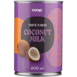 Coop Taste of Asia kookosmaito 400 ml kalorit ja ravintosisältö