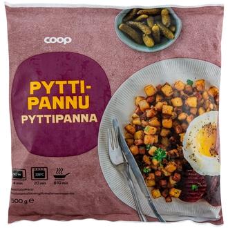 Coop pyttipannu 500 g pakaste kalorit ja ravintosisältö - 150 kcal