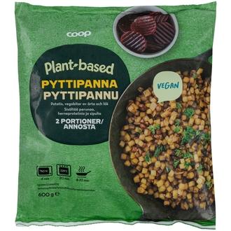 Coop vegaaninen pyttipannu 600 g pakaste kalorit ja ravintosisältö - 180 kcal
