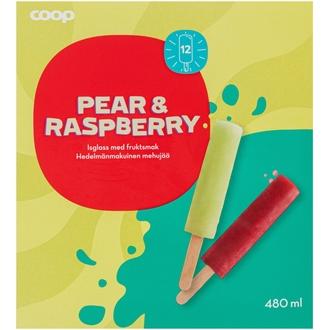 Coop hedelmänmakuinen mehujää 12 kpl 480 ml/480 g kalorit ja ravintosisältö - 96 kcal