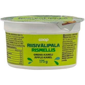 Coop riisivälipala omena-kaneli 175 g kalorit ja ravintosisältö - 113 kcal