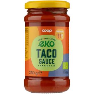 Coop tacokastike medium luomu 230 g kalorit ja ravintosisältö