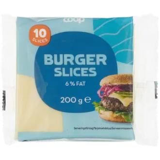 Coop sulatejuustoviipaleet 6 % 200 g kalorit ja ravintosisältö