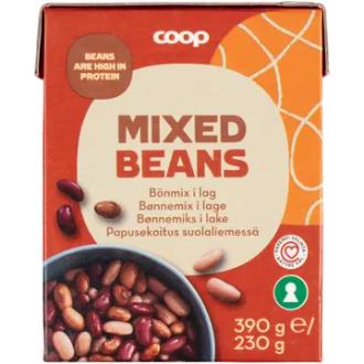 Coop papusekoitus suolaliemessä 380/230 g kalorit ja ravintosisältö - 101 kcal