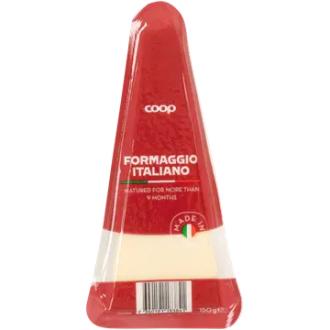 Coop kova italialainen juusto 9kk 150g kalorit ja ravintosisältö