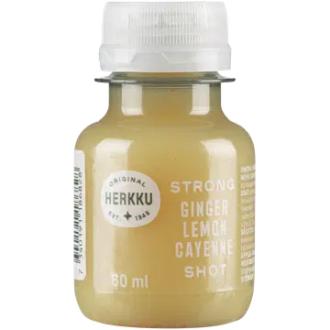 Herkku inkivääri-cayenne shot 60 ml kalorit ja ravintosisältö - 36 kcal