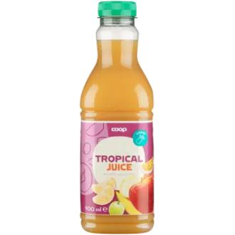 Coop trooppinen täysmehu 900 ml kalorit ja ravintosisältö