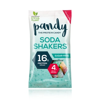 Pandy sokeriton proteiinikarkki Soda Shakers 70g kalorit ja ravintosisältö - 215 kcal