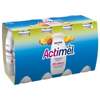 Danone Actimel monihedelmä jogurttijuoma 8x100g kalorit ja ravintosisältö