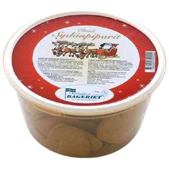 Delikatess Bageriet Ohuet sydänpiparit 350g tunna pepparkakshjärtor kalorit ja ravintosisältö - 390 kcal