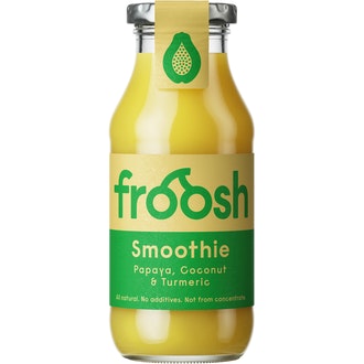 Froosh smoothie 250ml kookosmaito-papaija-kurkuma kalorit ja ravintosisältö