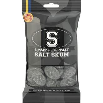 S-Märke Salmiakkivaahto makeinen 70g kalorit ja ravintosisältö - 350 kcal