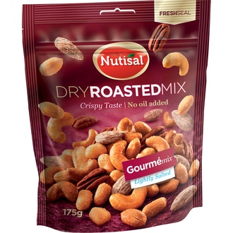 Nutisal 175g Gourmé Mix pähkinäsekoitus kalorit ja ravintosisältö