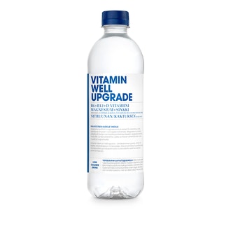 Vitamin Well Upgrade maustettu hiilihapoton juoma 0,5l kalorit ja ravintosisältö - 17 kcal