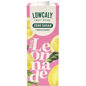 NJIE Lowcaly 1 l Pink Lemonade hedelmämehujuoma kalorit ja ravintosisältö
