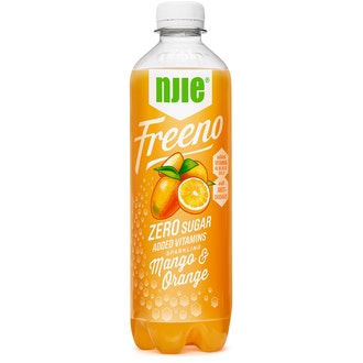 Njie Freeno Mango-Orange 0,5l kalorit ja ravintosisältö