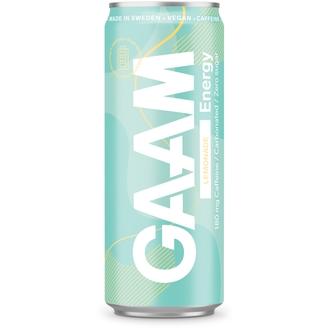 GAAM Energy 330ml Lemonade kalorit ja ravintosisältö - 0 kcal