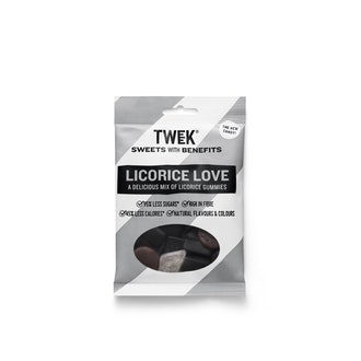 Tweek Licorice Love 80g lakritsi kalorit ja ravintosisältö - 170 kcal