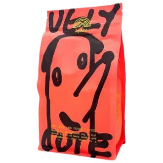 Lykke Kahvitilat Ugly Cute tummapaahtoinen suodatinkahvisekoitus Brasiliasta, Perusta ja Ugandasta, 500g suodatinjauhettu kalorit ja ravintosisältö