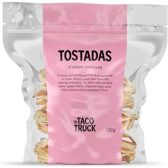 Tostadas - Paistettu maissitortilla