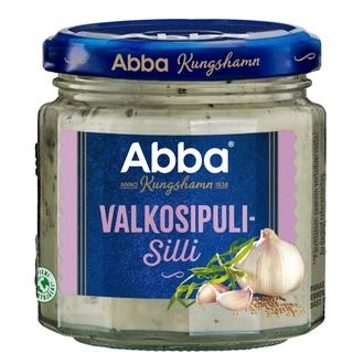 Abba valkosipulisilli 225g kalorit ja ravintosisältö