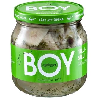 Boy tillisilli 575/250g kalorit ja ravintosisältö - 227 kcal