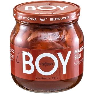 Boy matjessilli 580/250g kalorit ja ravintosisältö