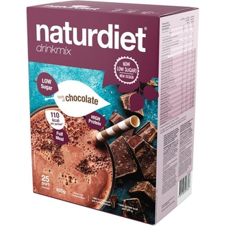 Naturdiet Drinkmix 25ps suklaa kalorit ja ravintosisältö