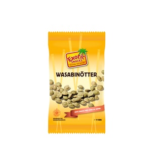 Exotic Snacks 110g Wasabipähkinöitä kalorit ja ravintosisältö - 450 kcal