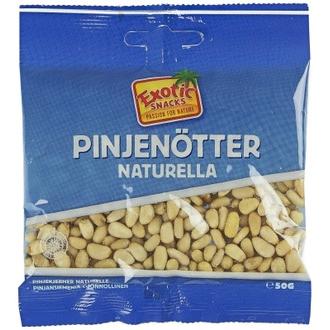 Exotic Snacks Pinjansiemenet 50g kalorit ja ravintosisältö