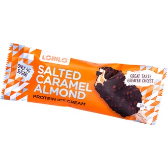 Lohilo proteiinijäätelö 80g salted caramel kalorit ja ravintosisältö