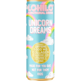 Lohilo Collagen Unicorn Dream 0,33l kalorit ja ravintosisältö - 10 kcal