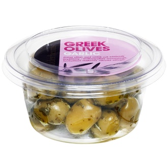 Ridderheims Good Time 150g Valkosipuliset Oliivit kalorit ja ravintosisältö