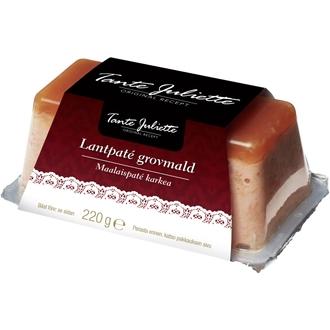 Tante Juliette Karkea Maalaispaté 220g kalorit ja ravintosisältö - 277 kcal