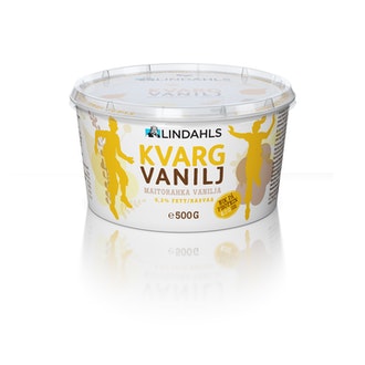 Lindahls maitorahka 500g 0,2% vanilja kalorit ja ravintosisältö