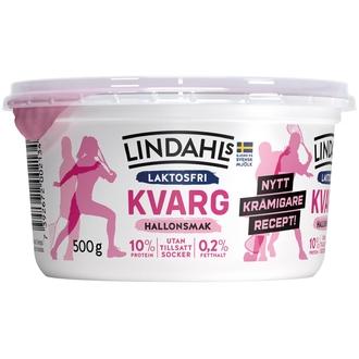 Lindahls laktoositon makuna vadelma rahka 0,2% 500g kalorit ja ravintosisältö