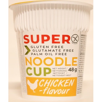 Stahlberg Gourmet Selection gluteeniton kananmakuinen kuppinuudeli 48g kalorit ja ravintosisältö