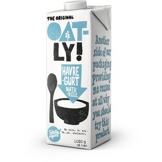 Oatly Havregurt Maustamaton 1L kalorit ja ravintosisältö
