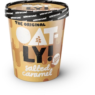Oatly jäätelö 0,5L Salty Caramel Vanilla kalorit ja ravintosisältö - 220 kcal