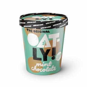 Oatly Jäätelö Minttusuklaa 0,5L kalorit ja ravintosisältö