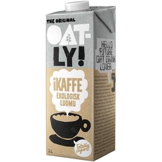 Oatly iKaffe Luomu Kaurajuoma 1L kalorit ja ravintosisältö