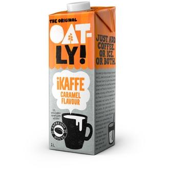 Oatly iKaffe Kaurajuoma kahviin Caramel-maku 1 L UHT kalorit ja ravintosisältö