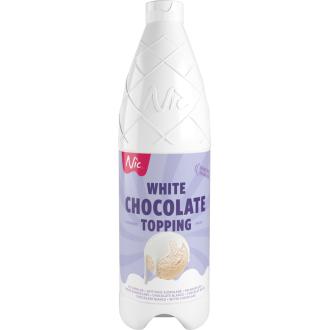 Nic valkosuklaakastike 900ml kalorit ja ravintosisältö - 596 kcal