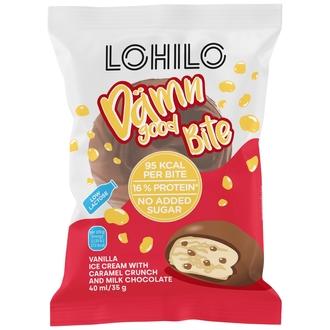 LOHILO Dämn Good Bite proteiinijäätelö 35g kalorit ja ravintosisältö