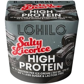 Lohilo Licourice proteiinijäätelö 350ml kalorit ja ravintosisältö